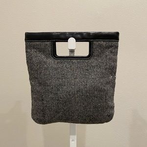 Banana Republic black wool bag